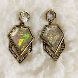 Iridescent Geometric Earrings